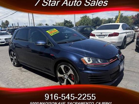 VOLKSWAGEN GOLF GTI 2016 3VW447AU1GM026885 image